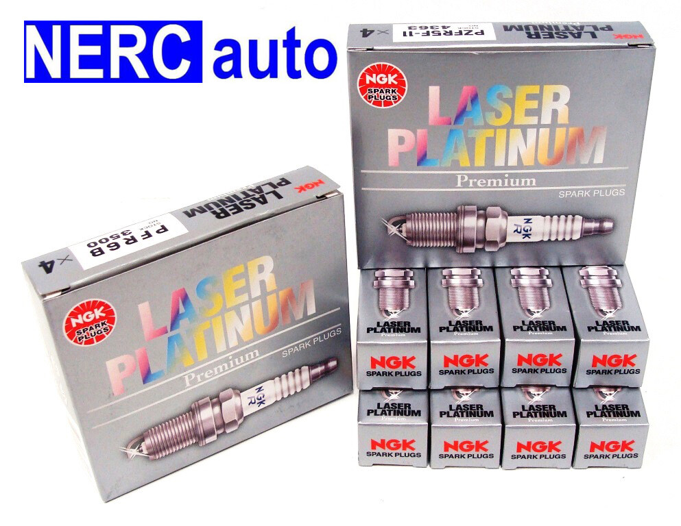 NGK LASER PLATINUM Platinum Spark Plugs LKR8AP 4471 Set of 8