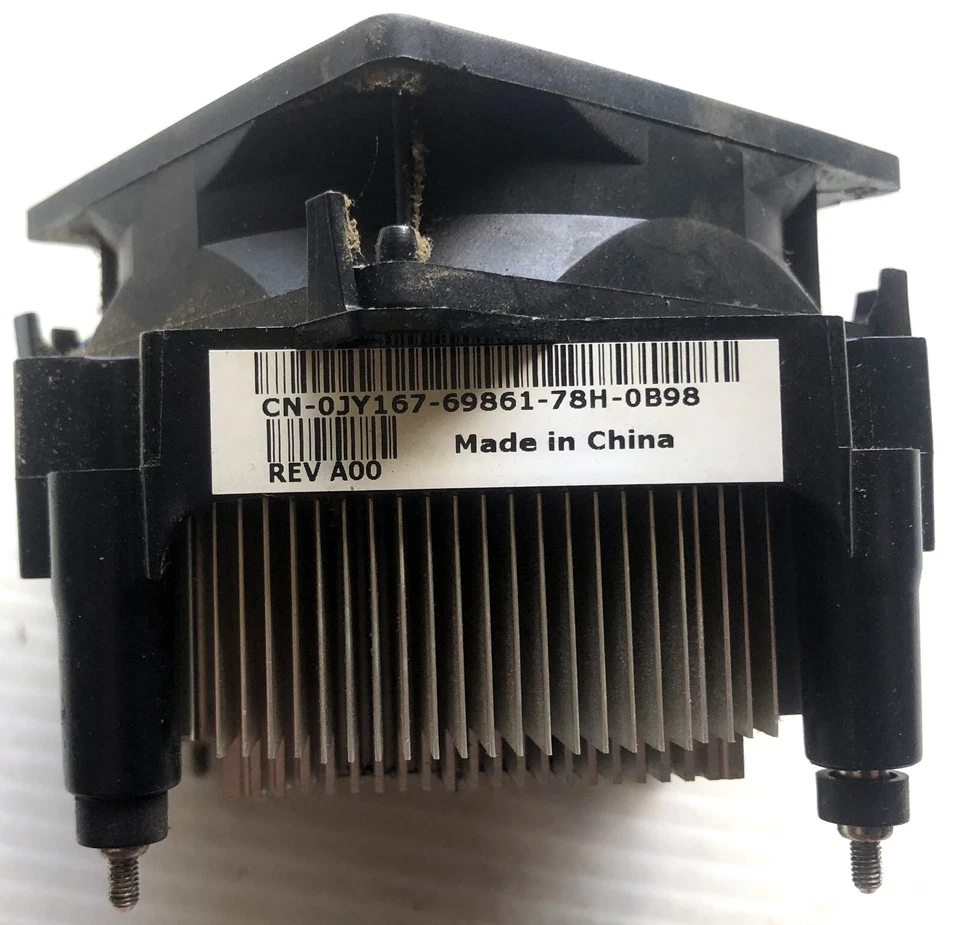 0JY167 Dell CPU Cooling Fan With Heatsink P/N: 13G07582010DE AMD Socket 939 - Image 4 of 4