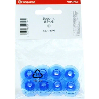 CUTEX 8-Pk Husqvarna Viking Bobbins #920434096 for Epic Series Sewing machines