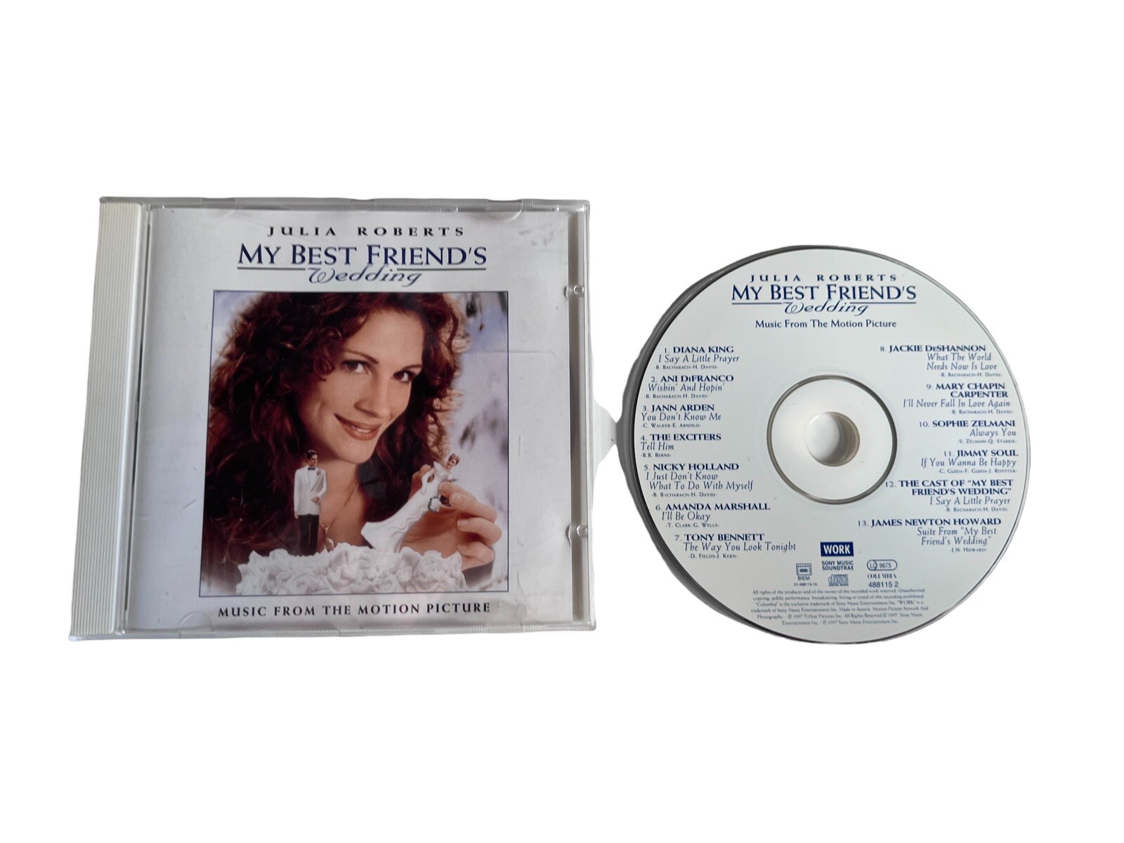 My Best Friend's Wedding by Original Soundtrack (CD, 1997) Julia Roberts Film