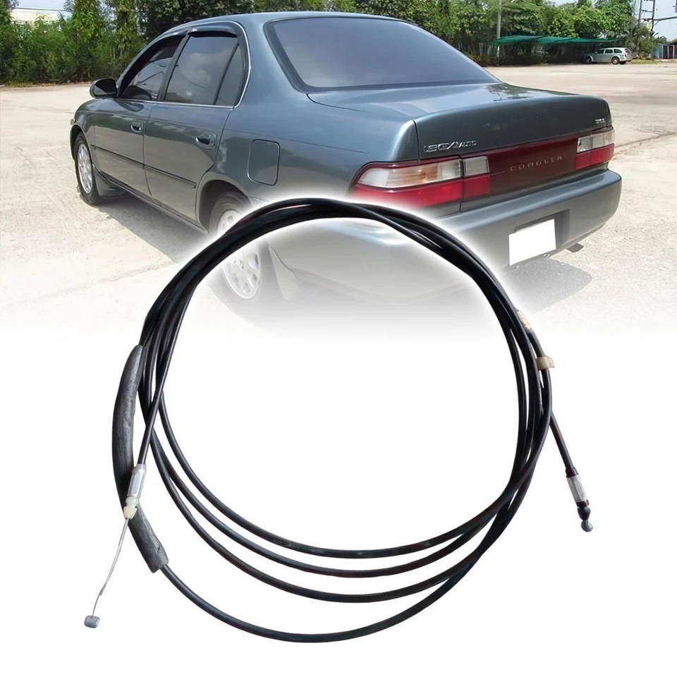 Cable de liberación de maletero trasero Fit Toyota para Corolla AE100 EE100 AE101 1992-1996 Foto 4 de 4