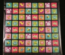 Puffy Molded Stickers - Animals Spring - 64 Stickers - Easter - Way To Celebrate