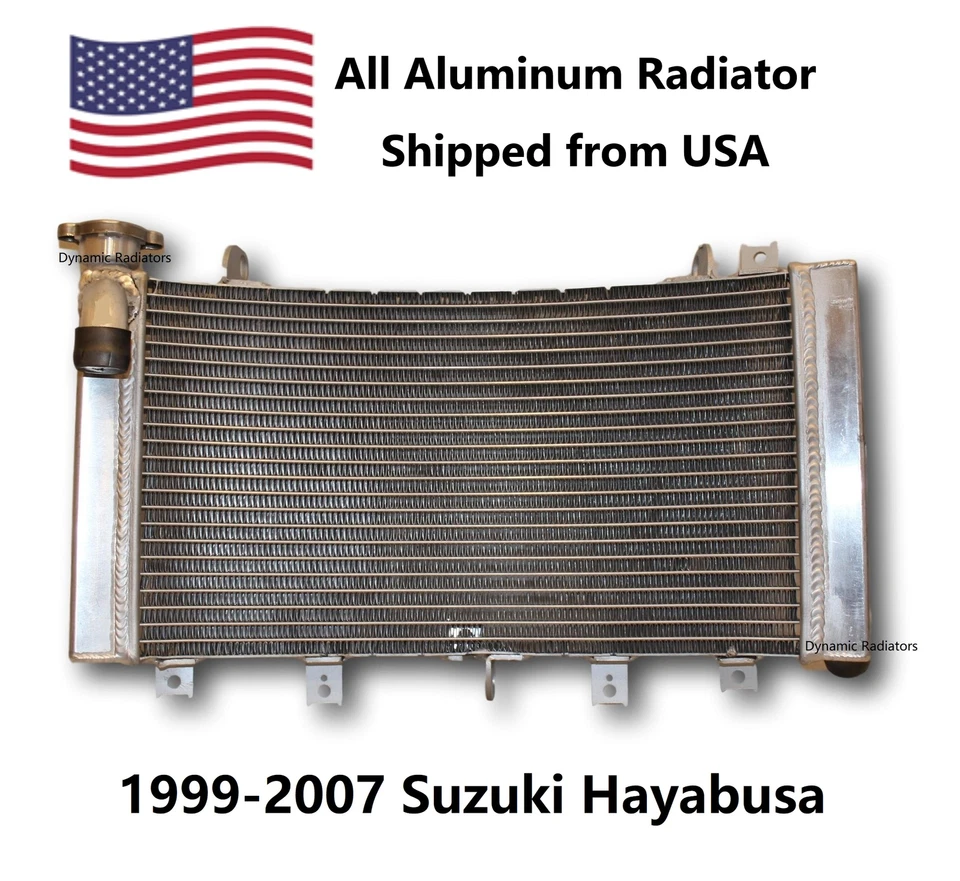 Радиатор 1999-2007 Hayabusa GSX1300R PRC341 - Изображение 2 из 2