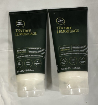 2 x Paul Mitchell Tea Tree Lemon Sage Thickening Treatment | 5.1 Oz