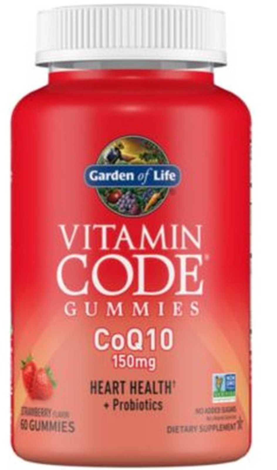 CoQ10 Gummies - Heart Health, Strawberry Flavor (150 MG, 60 gummies)