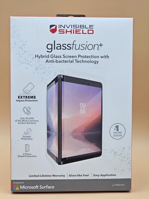 ZAGG GlassFusion+ for Microsoft Surface Duo Phone Tablet Screen Protector -NEW