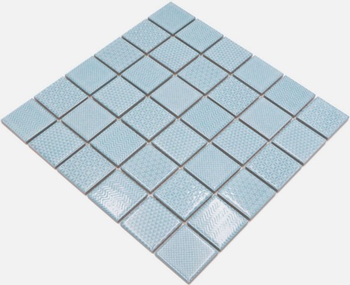 Mosaikfliese Keramik hellblau Celadon Heritage Aqua Küche Bad 16-0402_b| 1 Matte - Picture 5 of 10