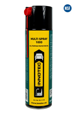 INNOTEC Multi Spray 1000 Universalspray Schmiermittel Korrosionsschutz, 500 ml