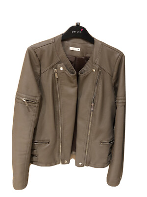 HOT Faux Leather Leather Jacket Brands Womens Womens Faux