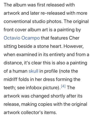 CHER - HEART OF STONE, ** SELTENER SAMMLERARTIKEL**, CD ALBUM, (1989) **SIEHE BILDER** - Bild 3 von 8