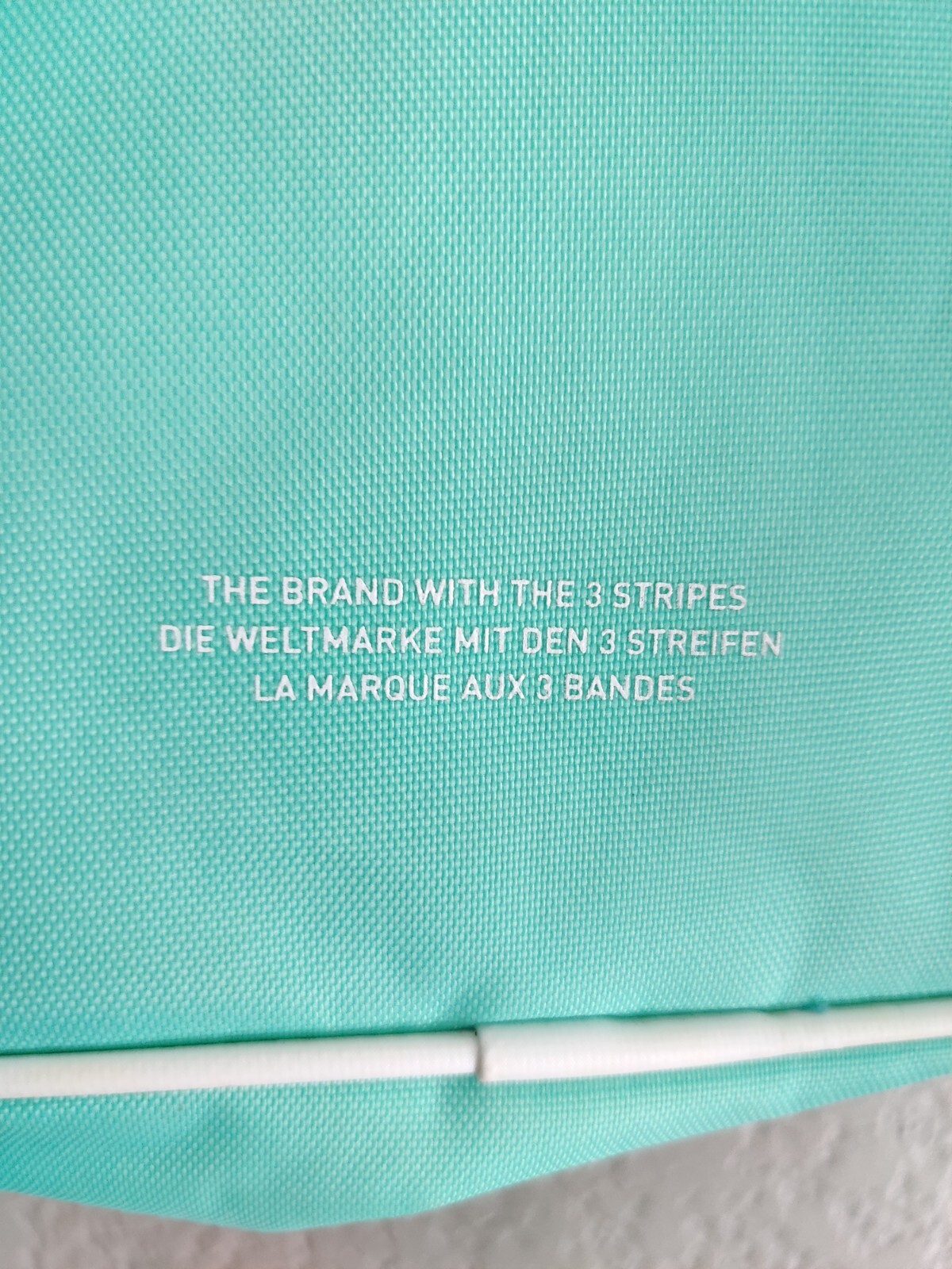 Adidas small Backpack Turquoise Small Logo Casual… - image 4