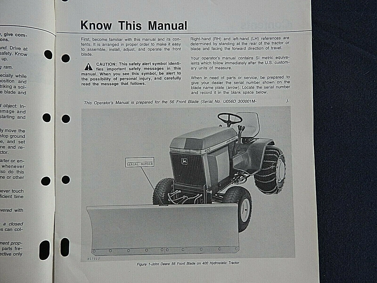 Ebay john deere 2025 400 lawn tractors