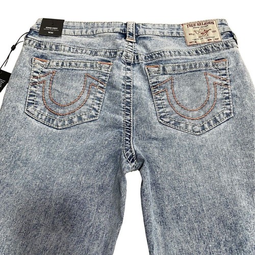 True Religion Women's 30 Jennie Curvy Big T Mid Rise Skinny Jeans Blue NWT - 第 1/14 張圖片