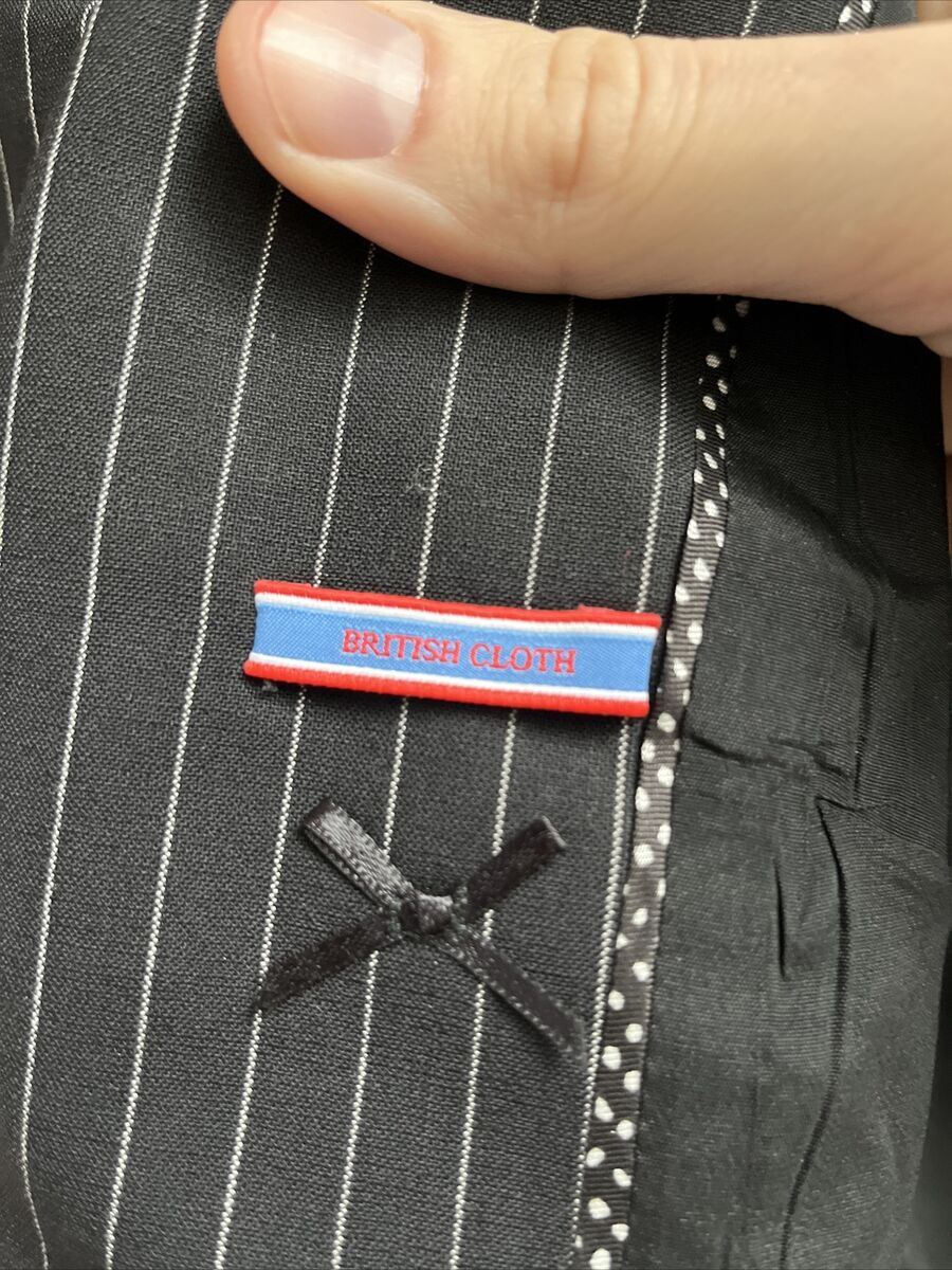 Paul Smith Black Label Women's Suit Jacket, sz Medium, Black Paul Smith Black Label Women's Suit Jacket, sz Medium, Black
