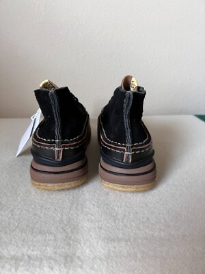 Visvim Canoe Moc II Folk - Size 9 - Black Suede Sneakers - Brand
