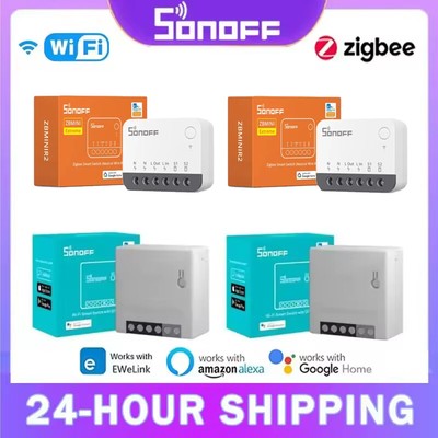 SONOFF Zigbee / WiFi Switch MINI R2 / MINI R3 / ZBMINIR2 / ZBMINI-L2 Voice Contr