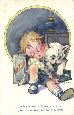 PC POLITICS SATIRE COUCHEZ-VOUS DE BONNE HEURE ARTIST SIGNED (a50823)