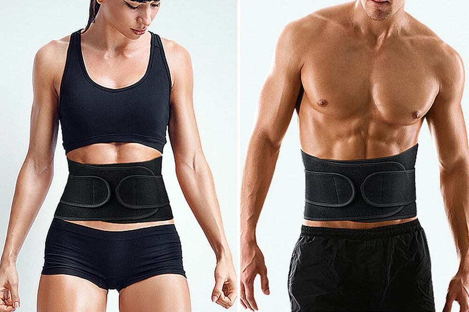 Rückenbandage L-Activ Rückenstütze Rückengurt Nierengurt Motorrad Hexenschuss - Bild 4 von 4