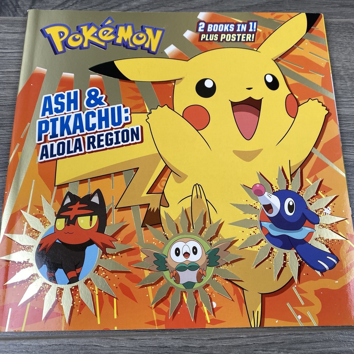 Ash & Pikachu Alola Region /Team Rocket Alola Region Pokémon