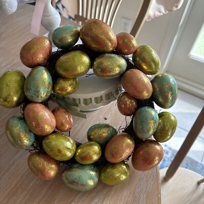 Easter Wreath Eggs 