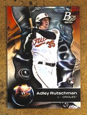 2023 Bowman Platinum Ice Foil Adley Rutschman RC #4 Baltimore Orioles