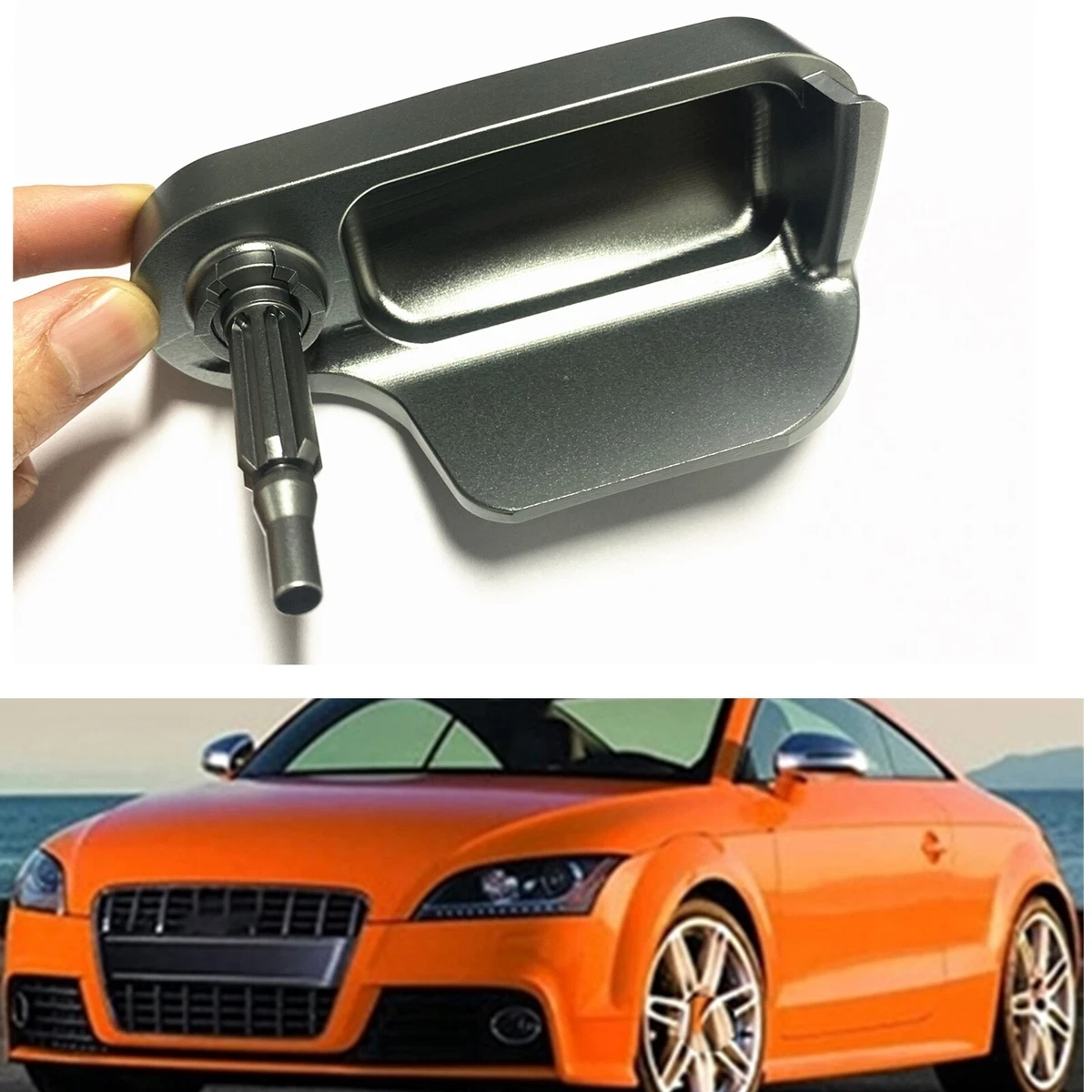 Car Bonnet Release Handle Kit For Audi TT MK2 2007 2014 2009