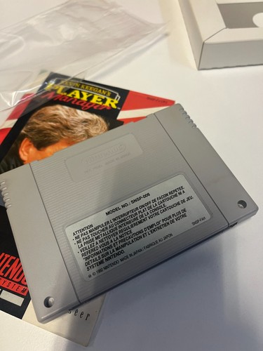KEVIN KEEGAN'S KICK OFF PLAYER MANAGER SNES SUPER NINTENDO PAL USED 1993 - Picture 9 of 15