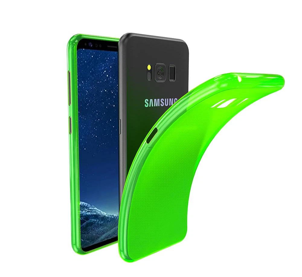 TUDIA Custodia In Silicone Ultra Sottile Per Samsung Galaxy S10 Plus (S10+) - Colore Rosso - 3