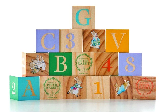beatrix potter wooden blocks