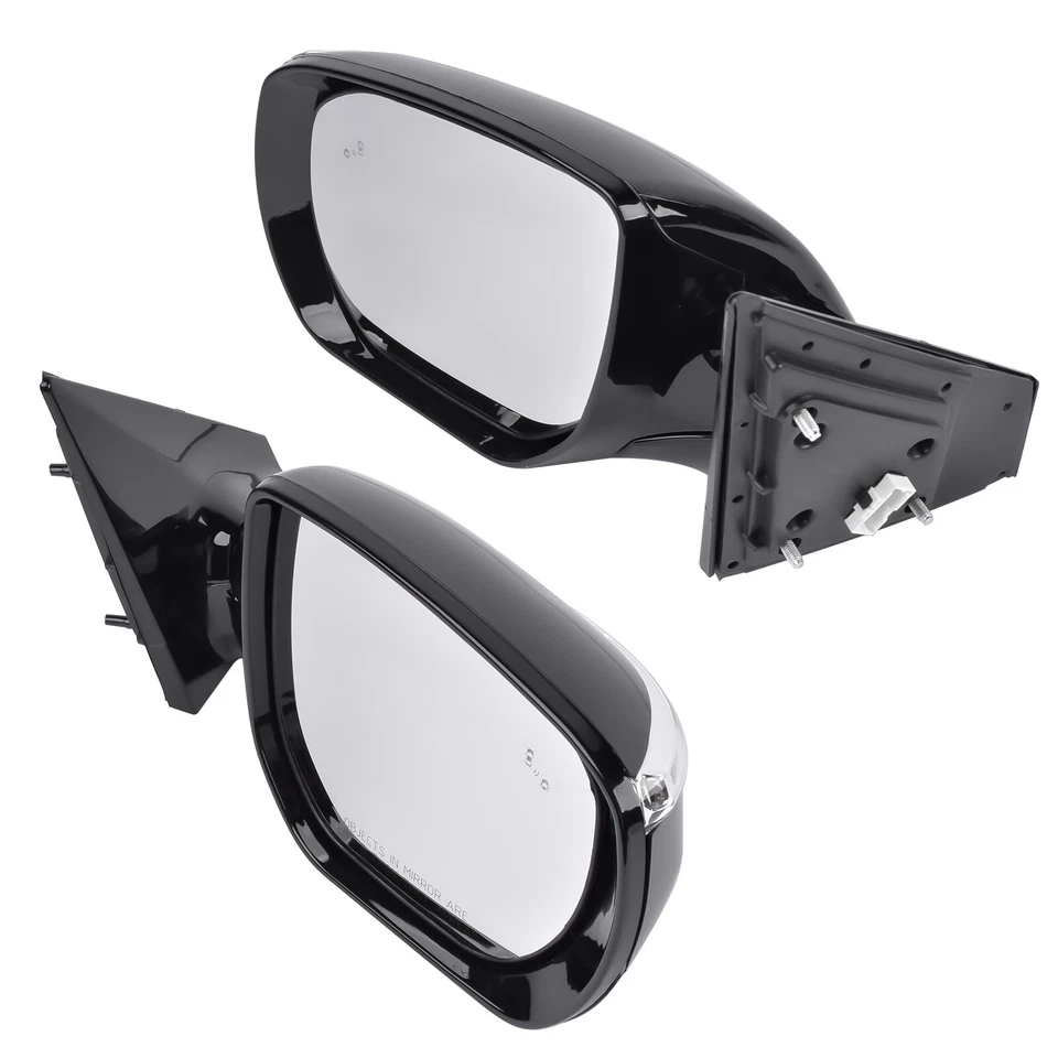 2x Espejos retrovisores con luz de señal de punto ciego para Hyundai Santa Fe Sport 13-18 Foto 3 de 4