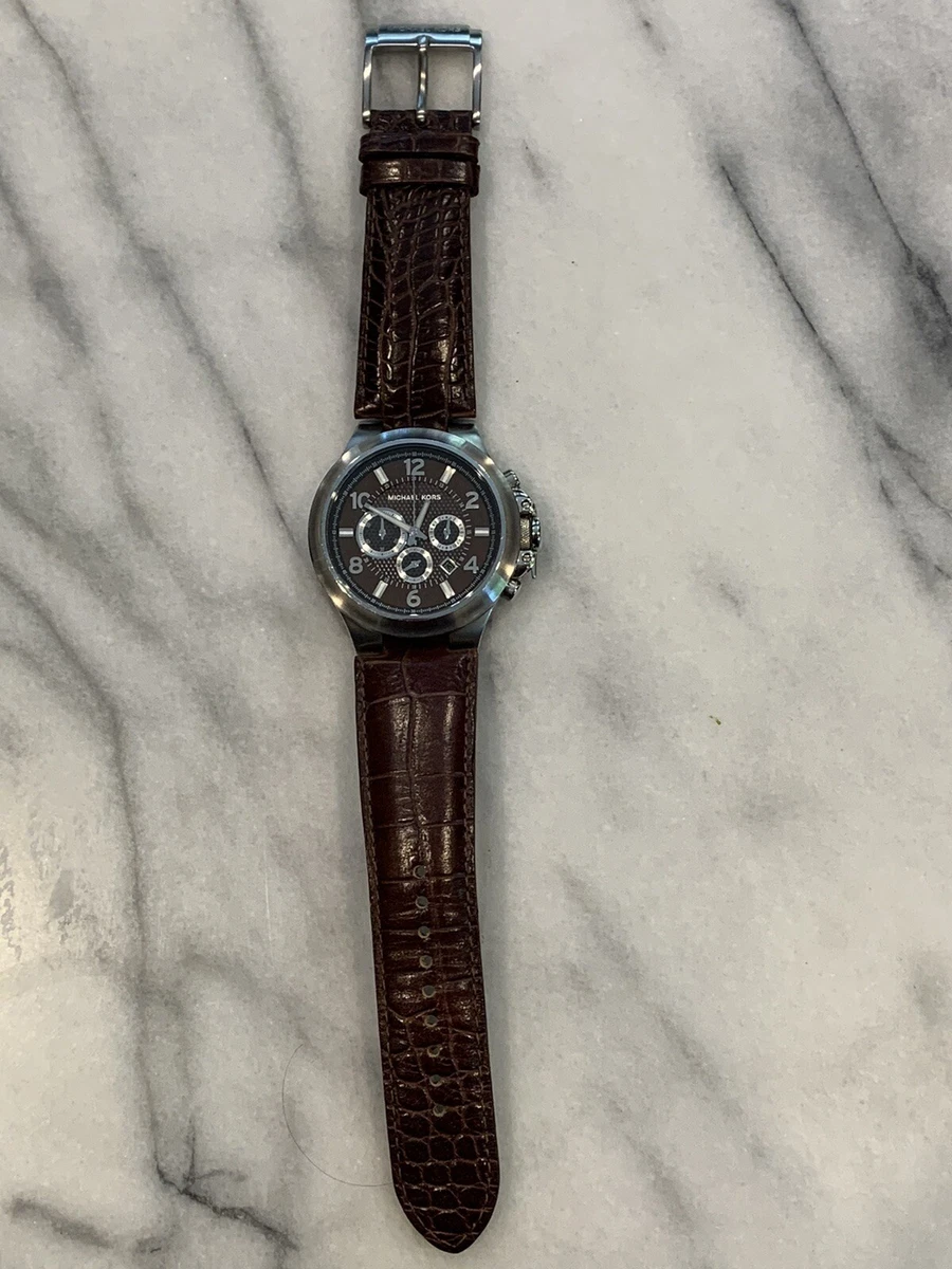 Michael kors leather store watch price