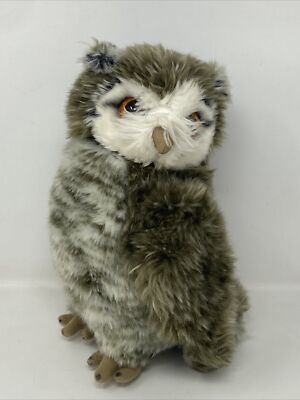 Pigwidgeon 10'' Plush Owl Moveable Head Wizarding World Harry Potter Warner Bros