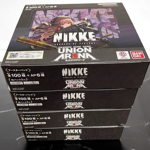 UNION ARENA Goddess of victory NIKKE UA18BT Booster Box Japanese SEALED BANDAI - Picture 5 of 21