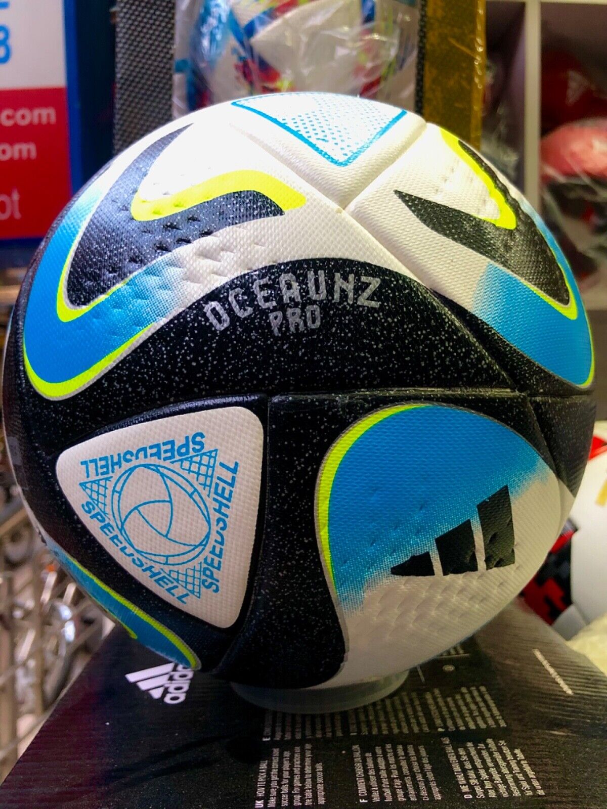 adidas FIFA Women's World Cup 2023 Oceaunz Club Soccer Ball Yellow HZ6932  Sz 5