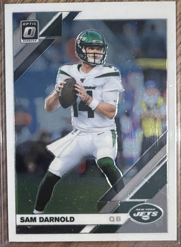 Panini 2019 Donruss Optic Sam Darnold #72 New York Jets Base Set Card