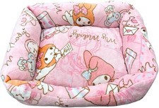 Sanrio Character Pet Bed Pet Sofa Square 40 x 50cm My Melody Pink