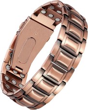 Copper Bracelet for Men, 3X Strength Magnetic Bracelets for Men USA