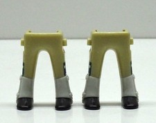 2 x GARDE BEINE HIGHLANDER BAGPIPER GAMASCHEN + AUFDRUCK PLAYMOBIL B162 TOP RAR