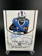 2014 Flawless Inscriptions Ruby RC Sammy Watkins On Card Rookie Auto /15. rookie card picture