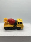 Road Bots: CEMENTORR Yellow Red Robot Cement Truck VTG Marchon 80s Figure Toy