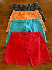 Set Of 4 Nautica Women s Twill Shorts 5 Inseam Size 4 - EXCELLENT Condition
