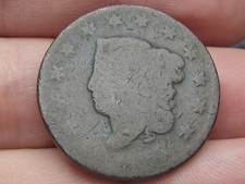 1816-1835 Matron Head Large Cent Penny- Mature Head