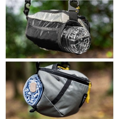 Compact hiking waist bag with multiple pockets waterproof For Dyneema material