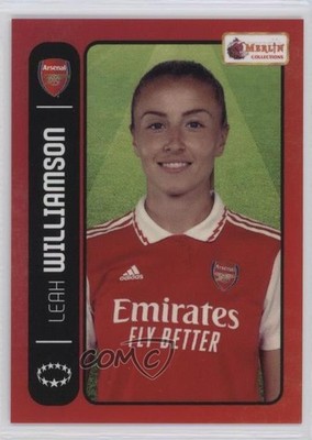 2022 Topps Merlin's Heritage 98 UEFA Club Competitions Leah Williamson #096 6l7