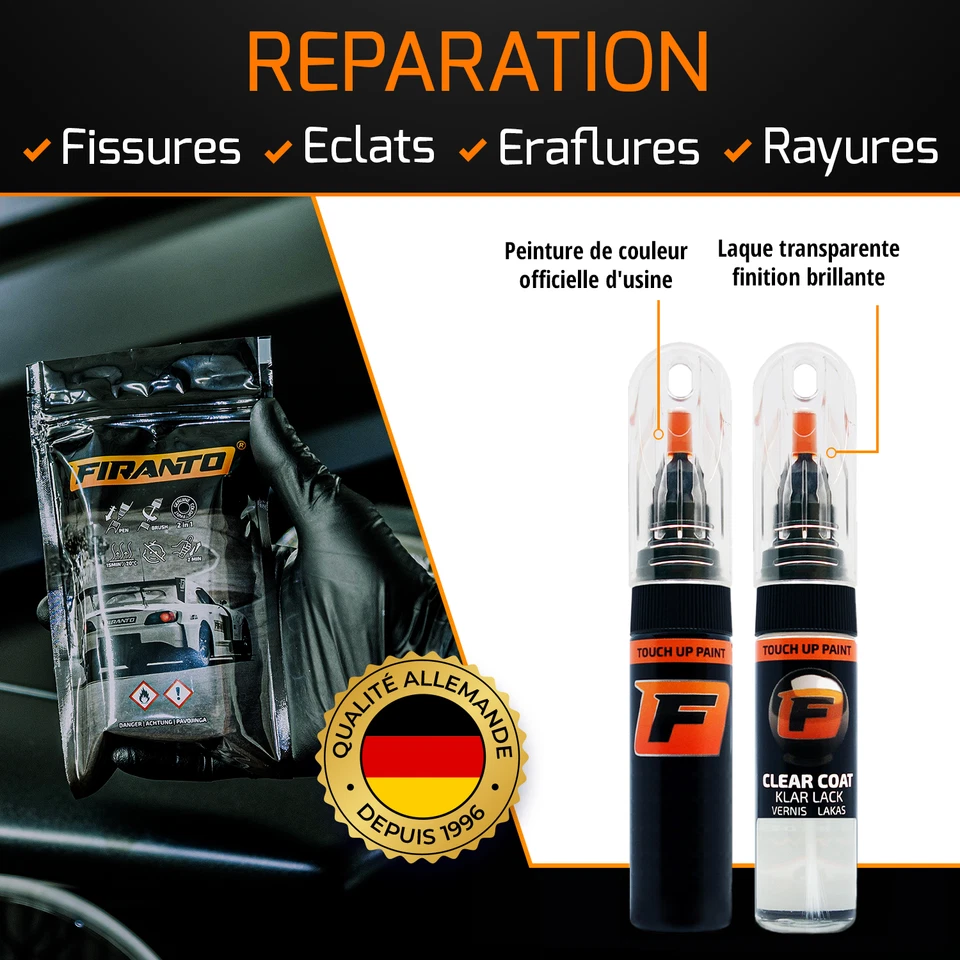 Peinture de Retouche pour HONDA MOTO NH-C61P PEARL FALCON GRAY GREY Stylo Laque - Photo 2/4