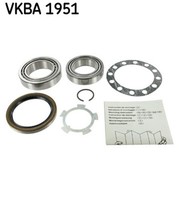 Radlagersatz SKF Vkba 1951 FüR Hilux VW Taro Toyota Hiace 4X4 4 Bus Dyna 6 Pick