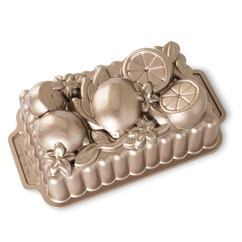 Nordic Ware Toffee Citrus Blossom Loaf Pan