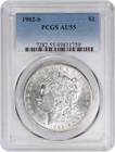 1902-S Morgan Silver Dollar AU55 PCGS
