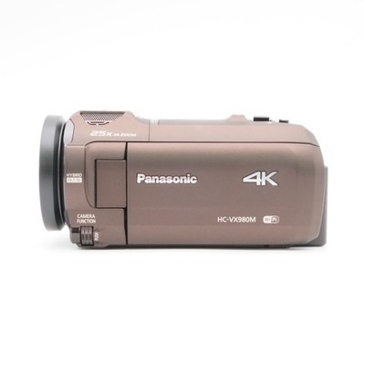 【美品】Panasonic HC-VX980M 4Kビデオカメラ Panasonic HC-VX980M Digital 4K Camcorder Handycam Brown Tested W