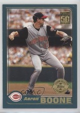 2001 Topps Home Team Advantage Aaron Boone #79 00ah